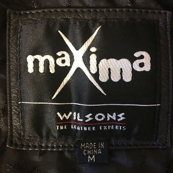 Wilsons Maxima Black Leather Jacket - Picture 12 of 13